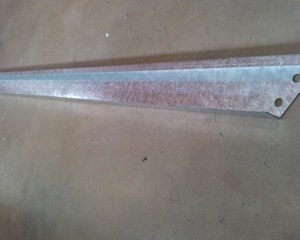 Ceiling rail 2,75m silo 70th